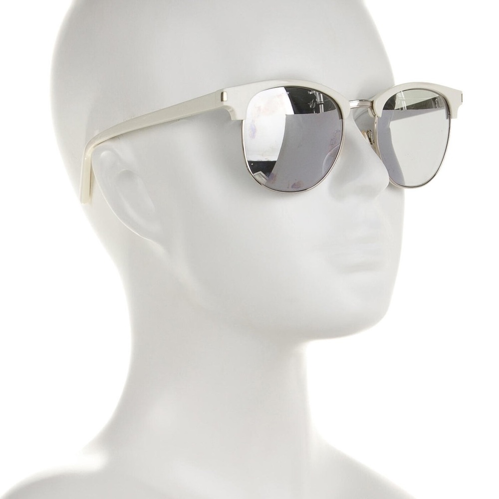Saint Laurent Mirrored Wayfarer Sunglasses